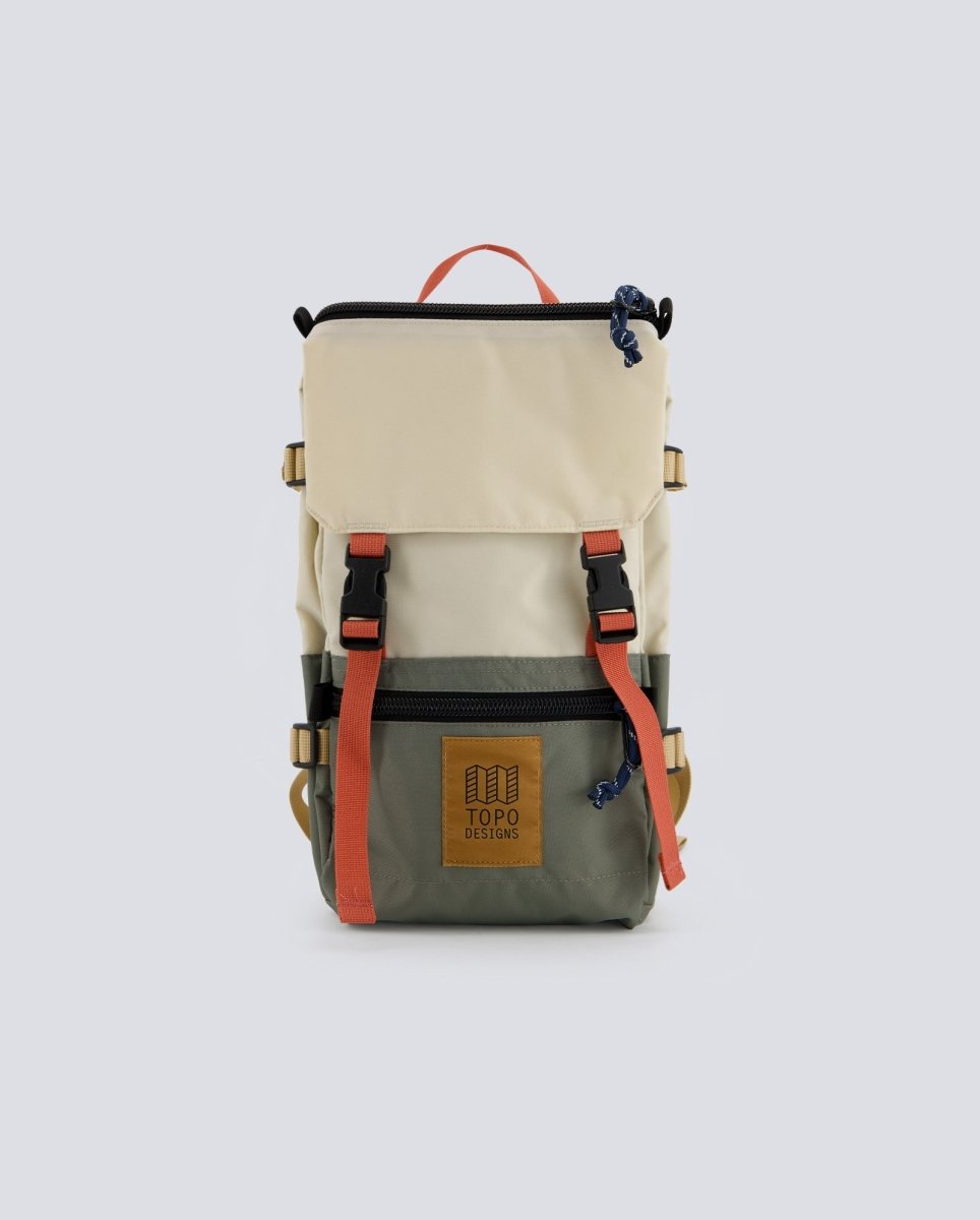Mochila Topo Designs Rover Pack Mini Beige Y Verde Unisex