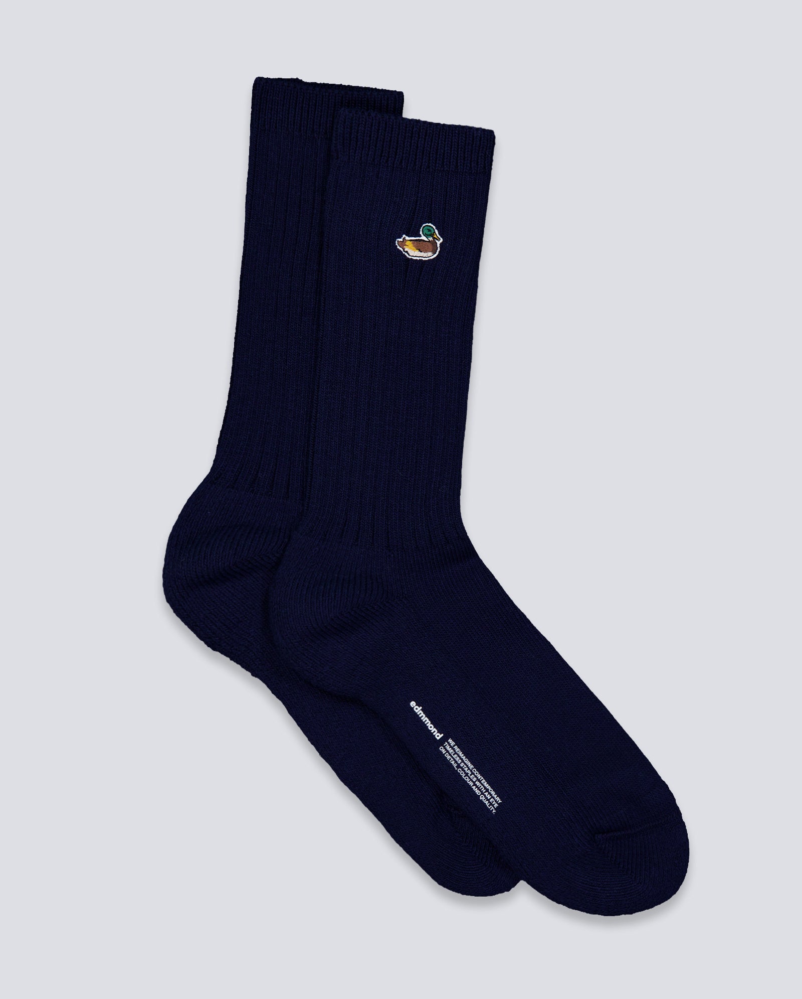 Calcetines Edmmond Studios Duck Azul Unisex