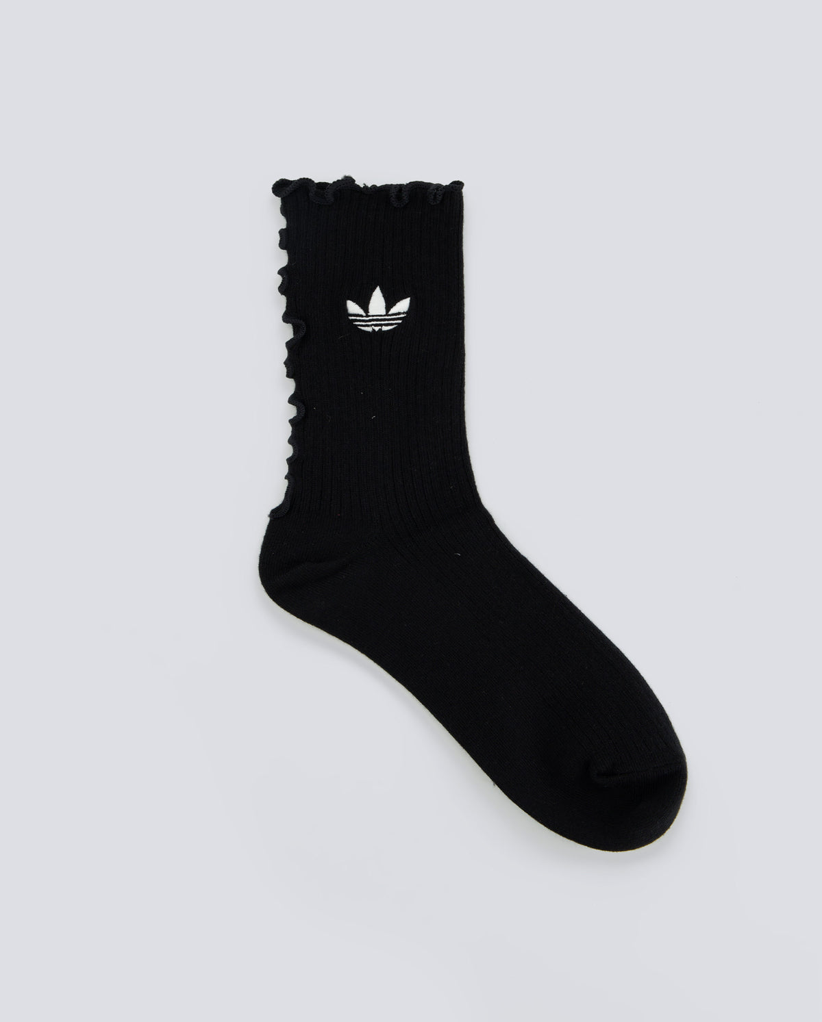 Calcetines Adidas Ruffle Blanco Y Negro 2 Pares Unisex