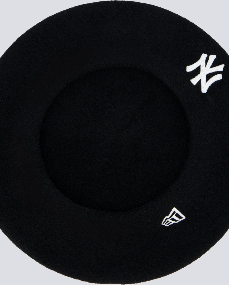 Boina New Era Wool Beret Negro Mujer