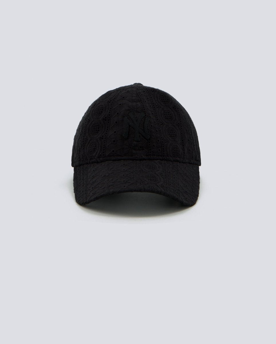 Gorra New Era Broderie 9TWENTY Negro Mujer
