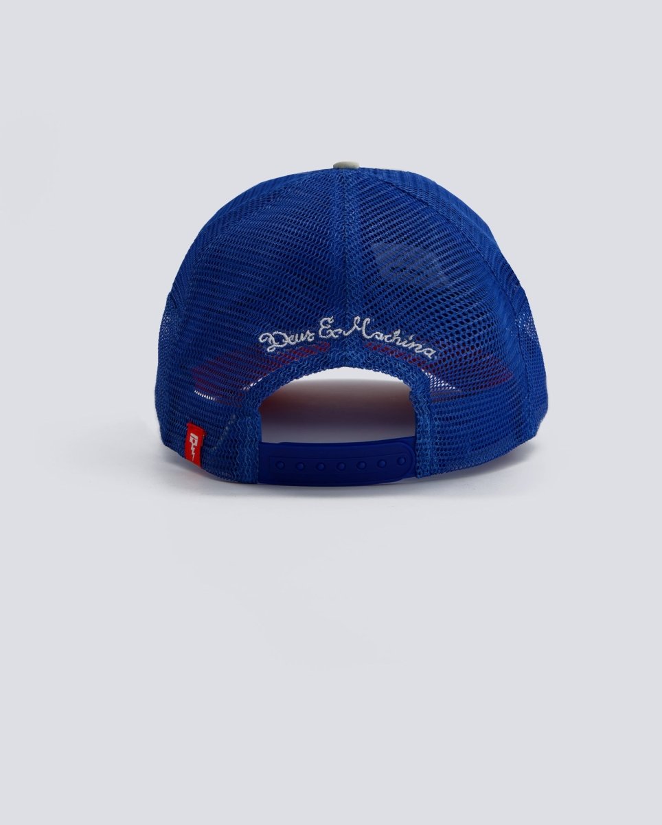 Gorra Deus Malden Trucker Azul y Blanco Unisex