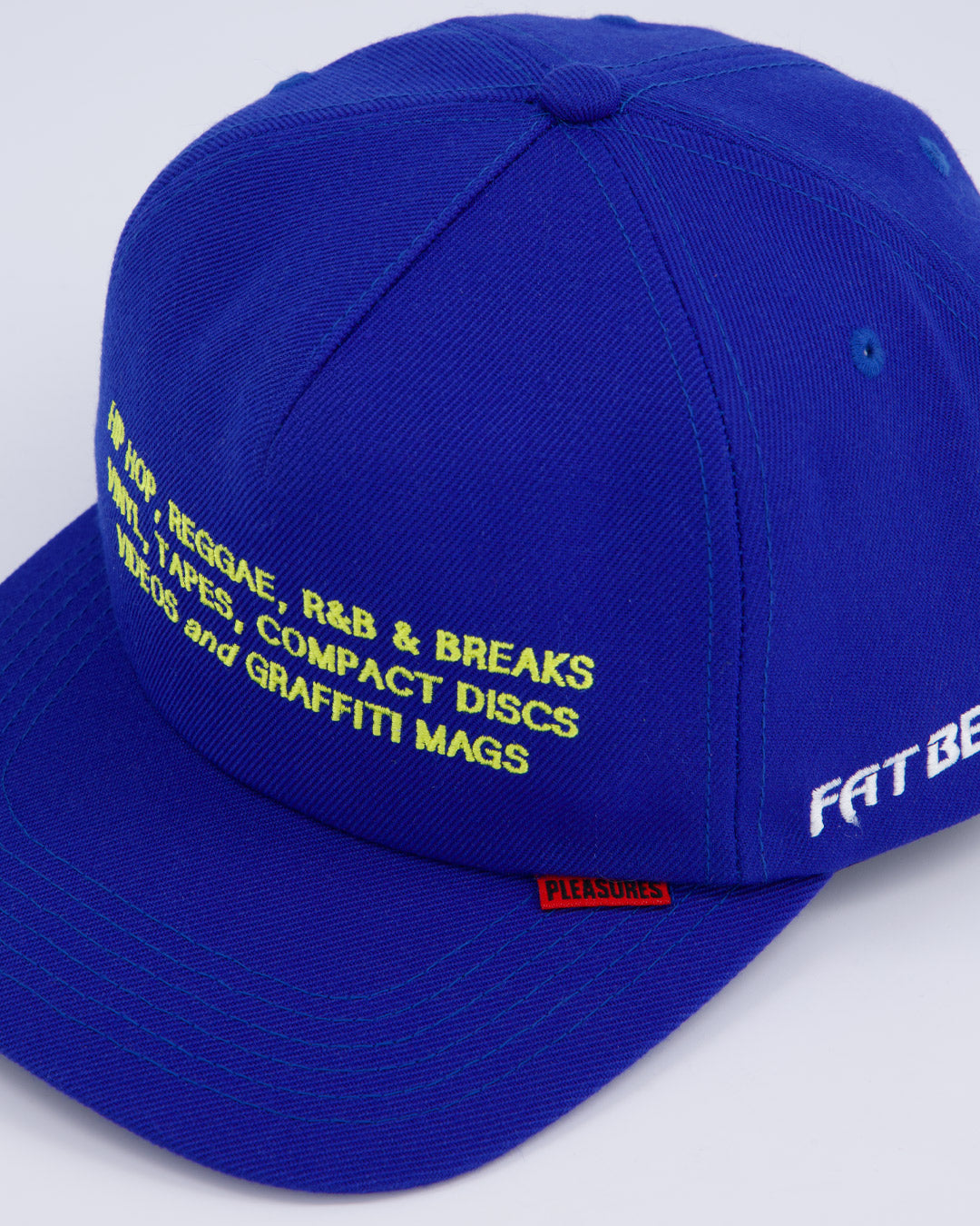 Gorra Pleasures Sections Snapback Azul Unisex
