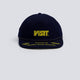 Gorra Visit Caps Bellecombe Azul y Amarillo Unisex