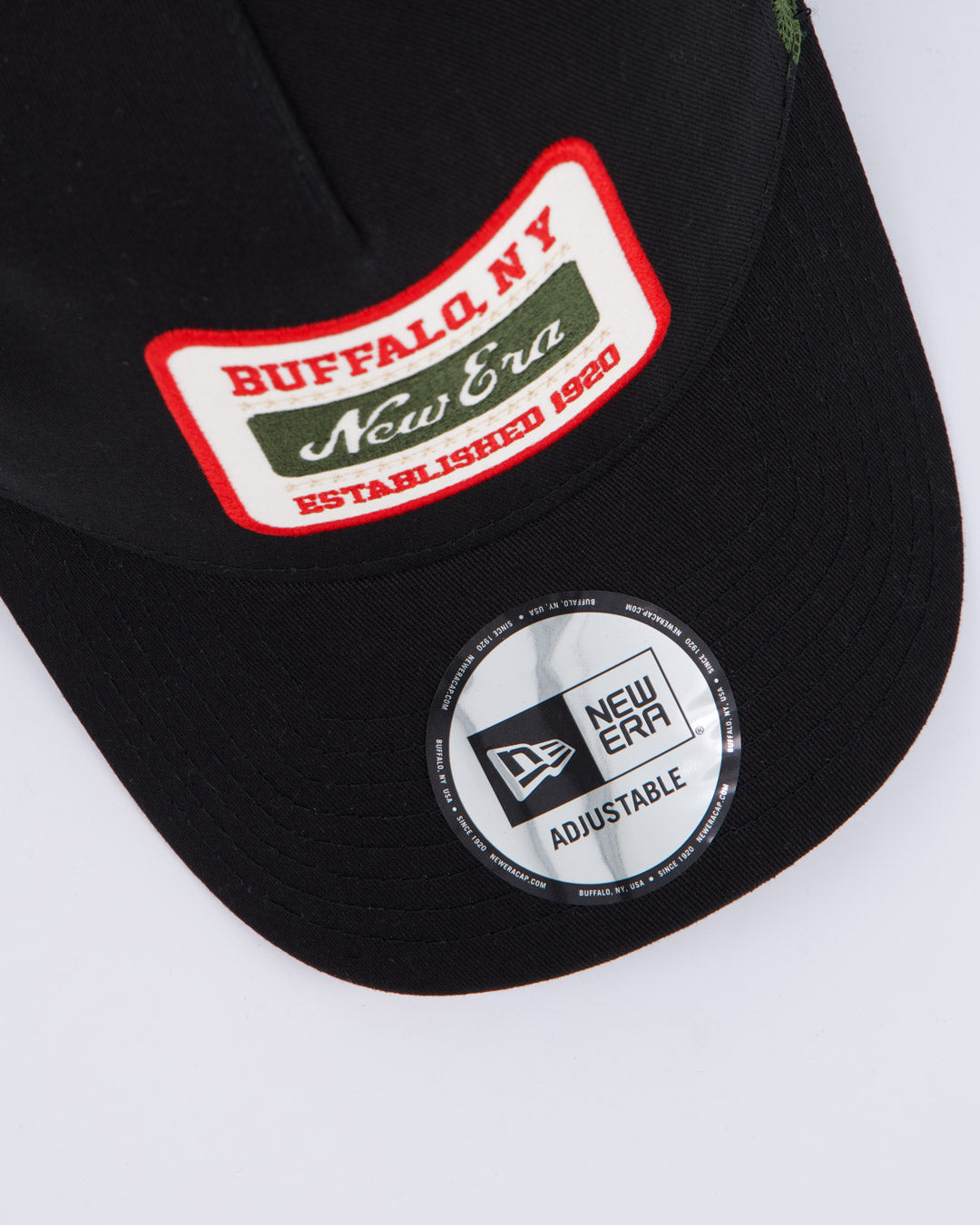 Gorra New Era Ne Patch Negro y Verde Unisex gorra