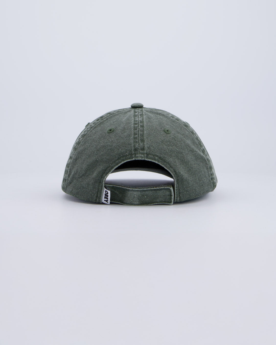 Gorra Obey Pigment Obey Industries Velcro Verde Unisex