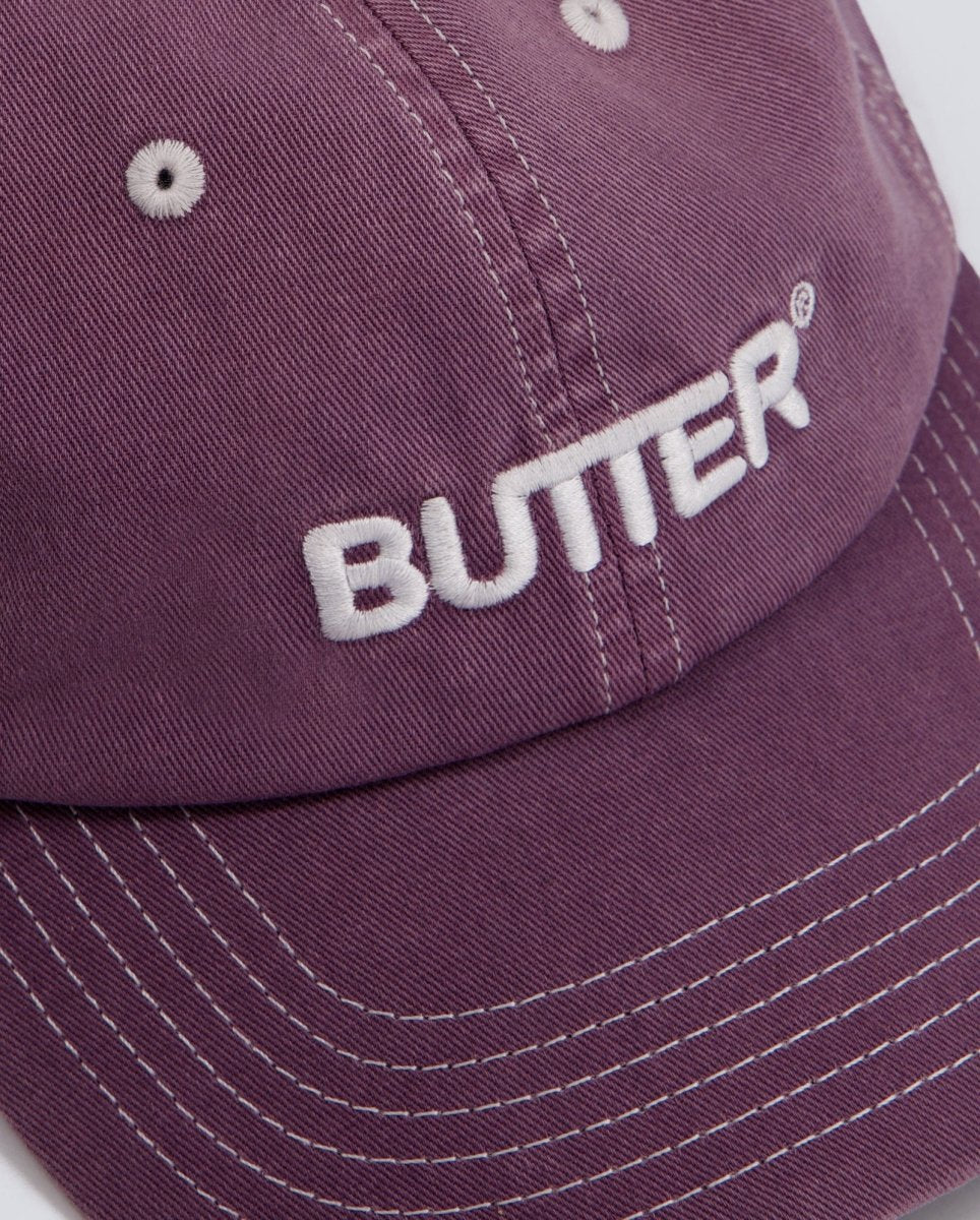 Gorra Butter Goods Rounded Logo Beige Unisex