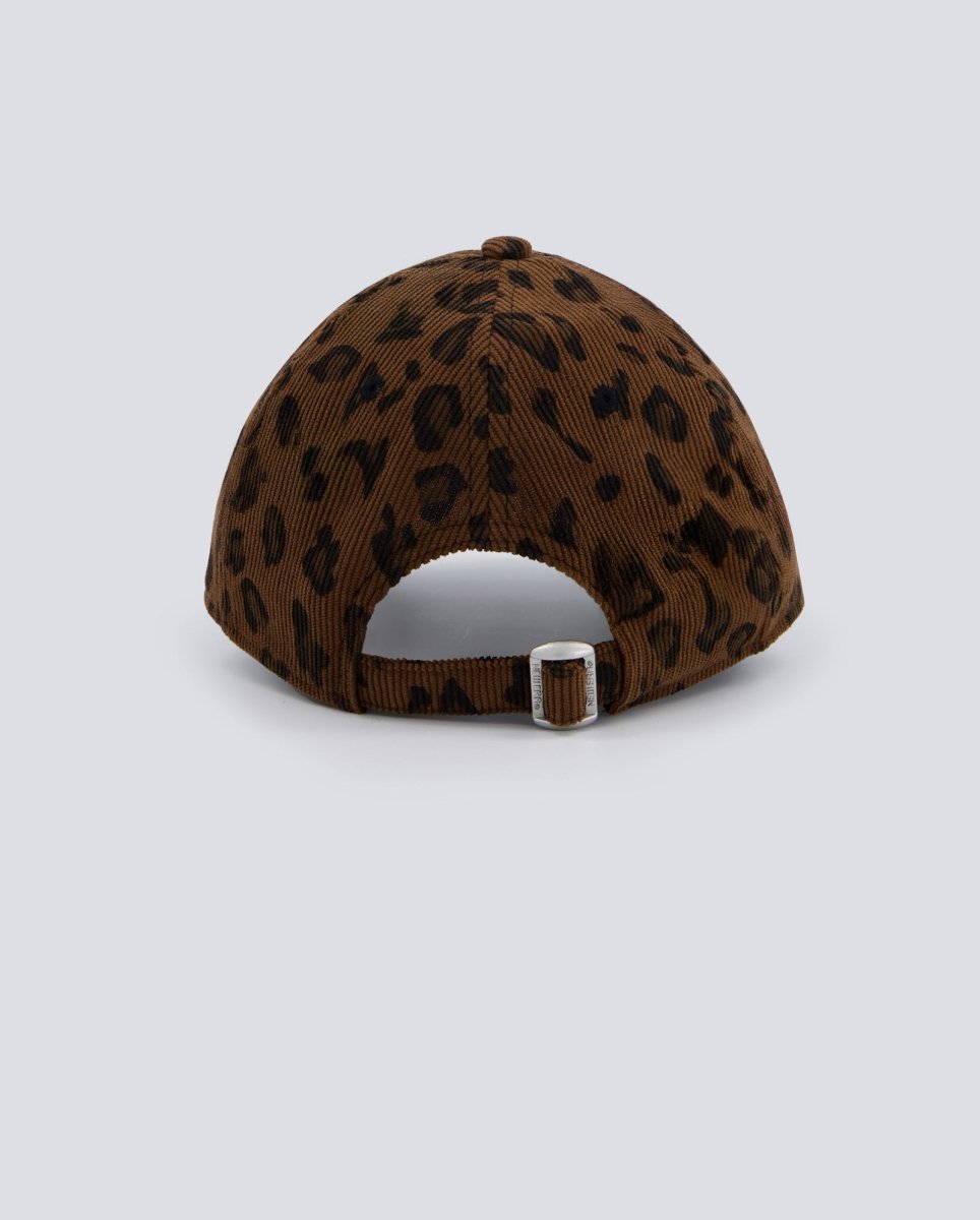 Gorra New Era Leopardo 9Forty Marrón Mujer