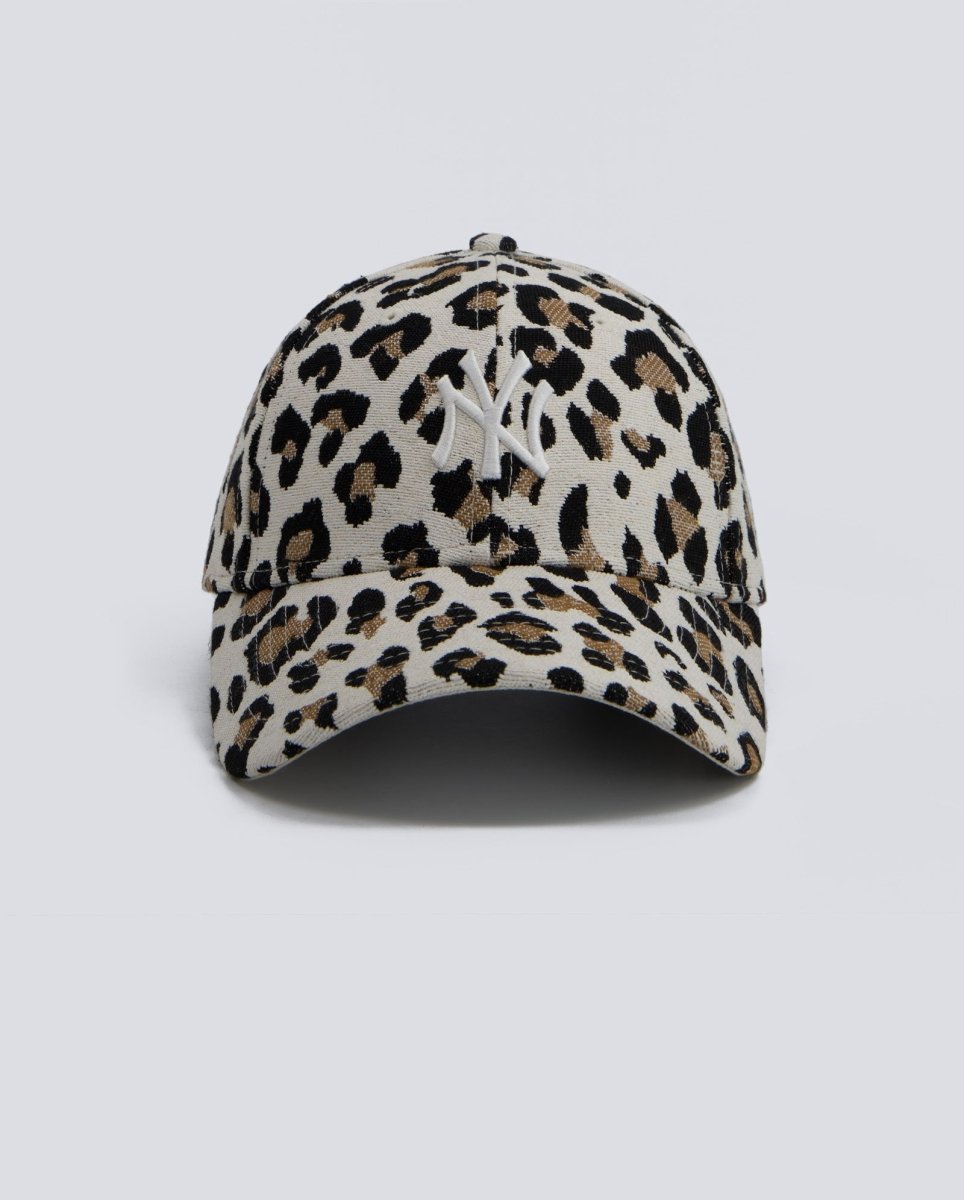 Gorra New Era Female Leopard Midi 9Forty Beige Mujer