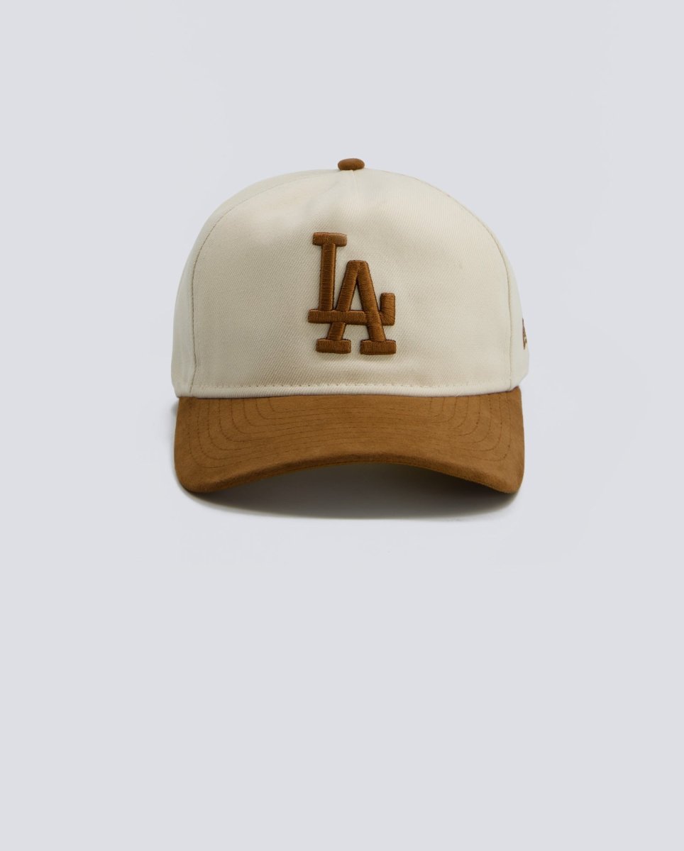 Gorra New Era 9Fifty Suede Beige y Marrón Unisex 60771821