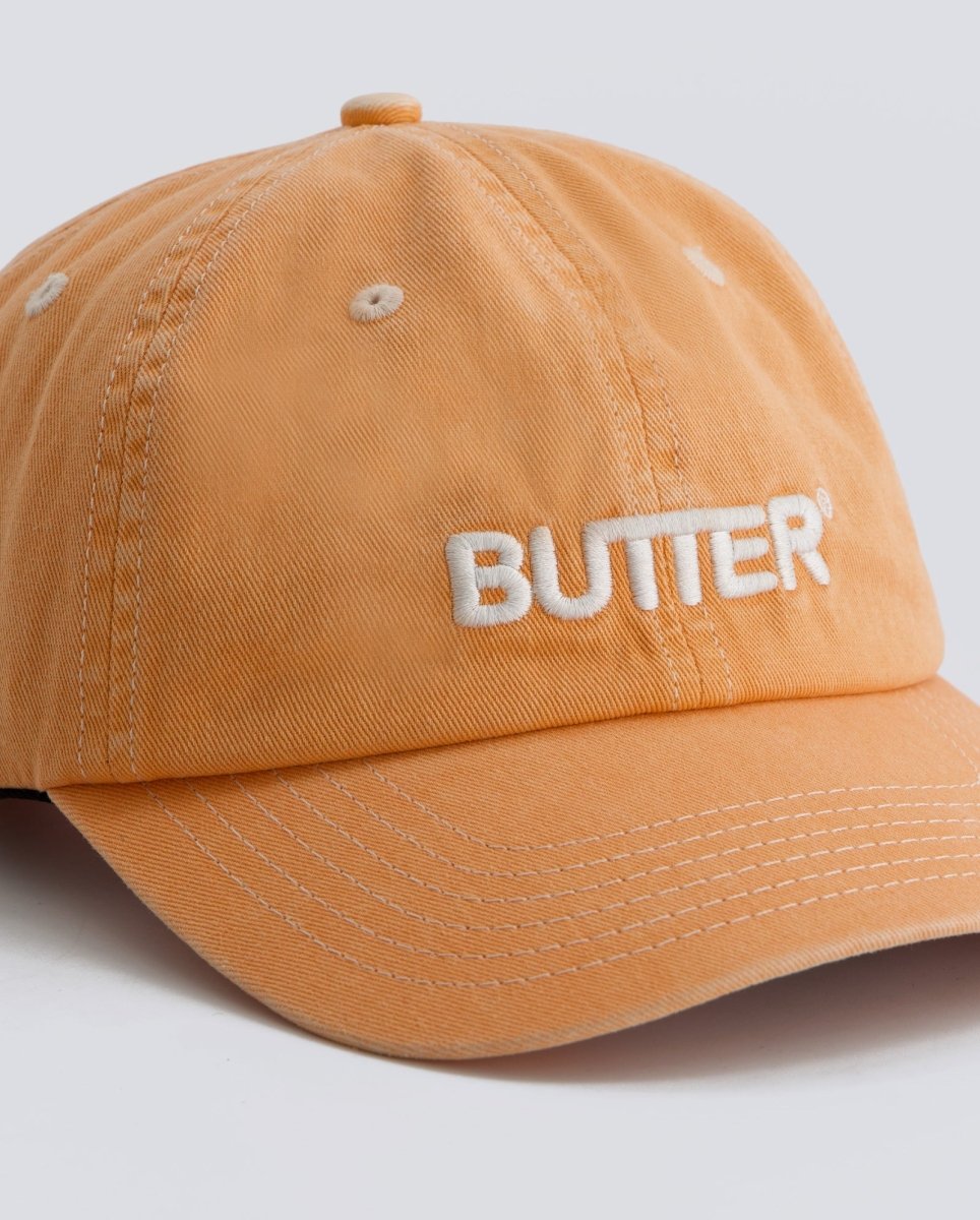 Gorra Butter Goods Rounded Logo Naranja Unisex