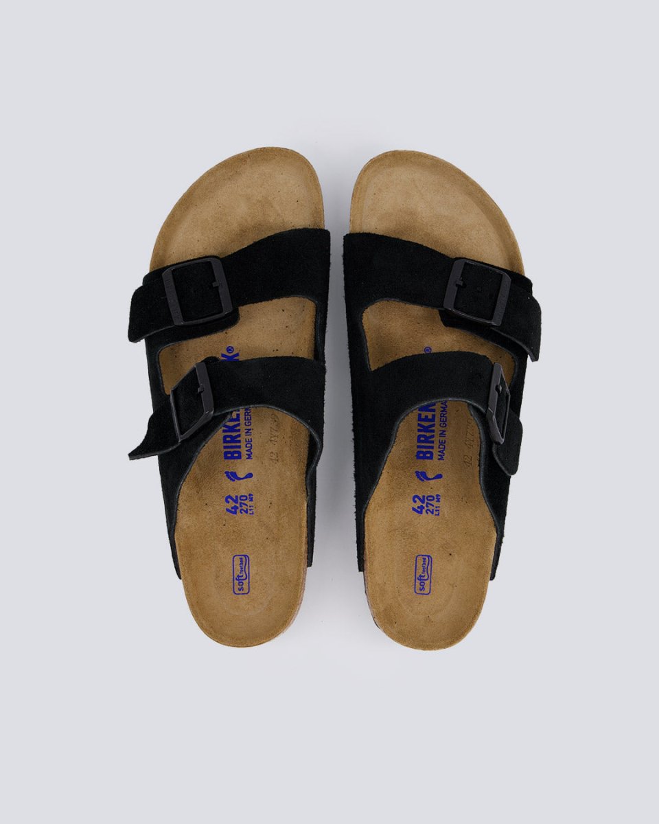 Birkenstock Arizona Ante Negro Mujer