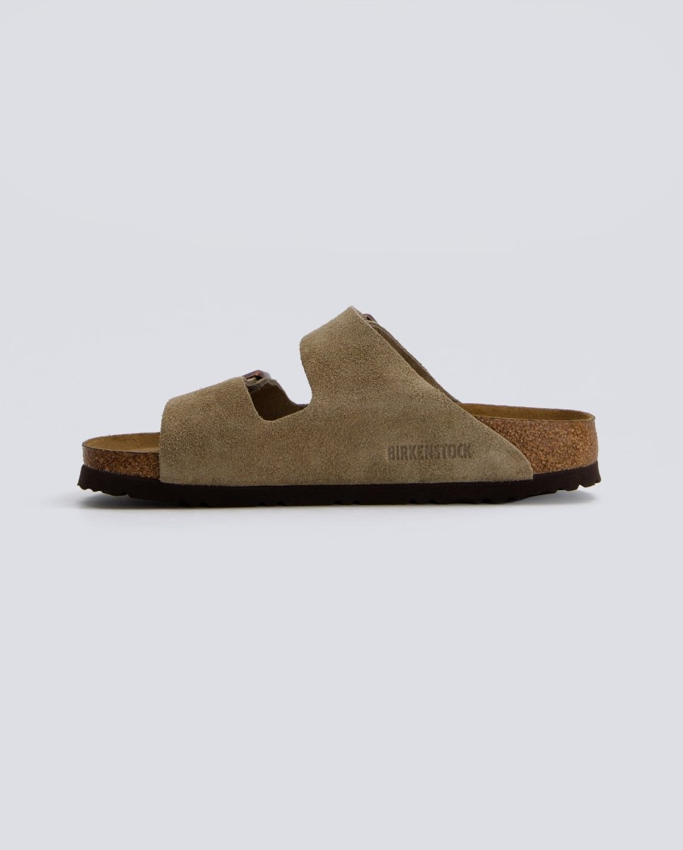 Birkenstock Arizona Suede Taupe Mujer