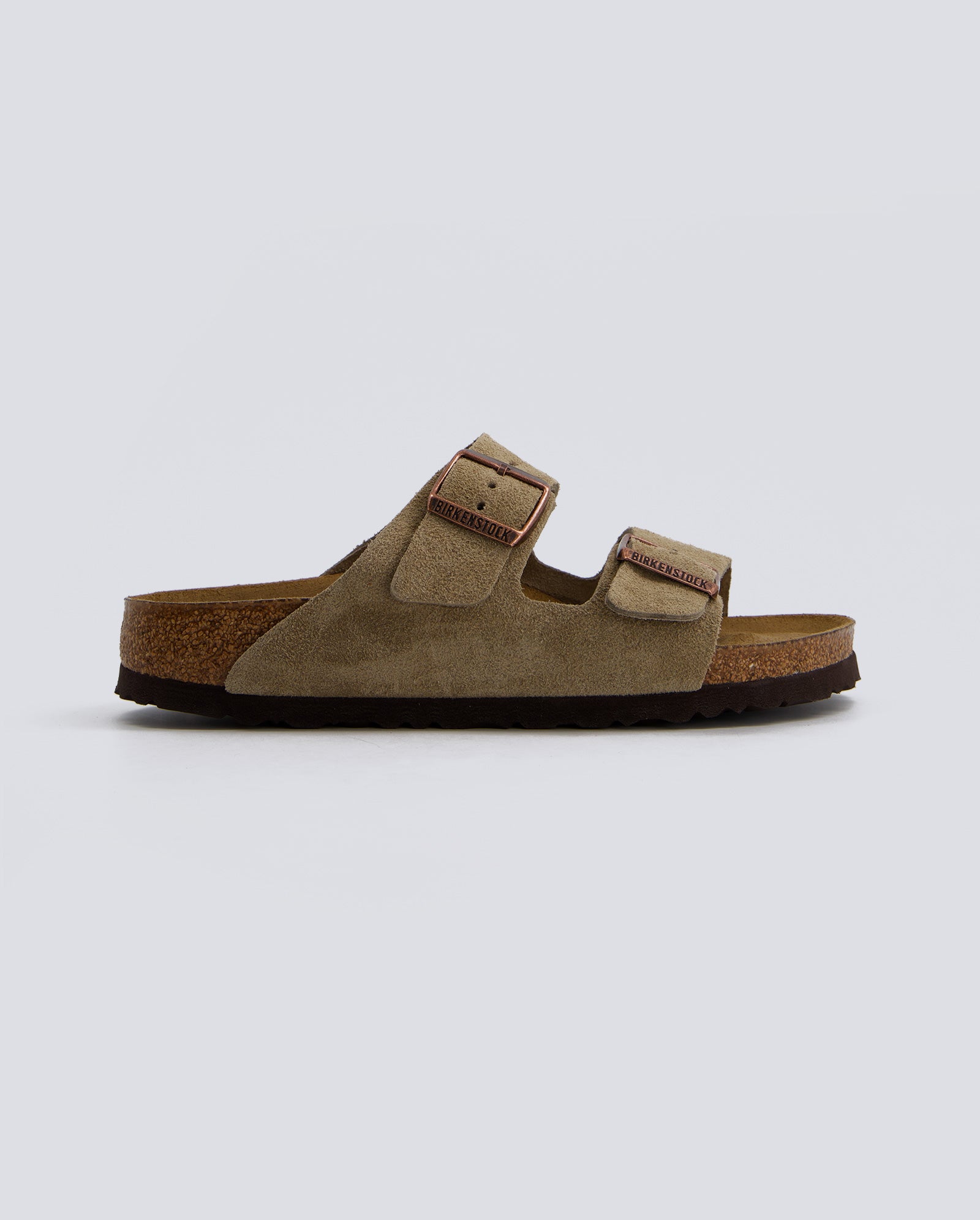 Birkenstock Arizona Suede Taupe Mujer