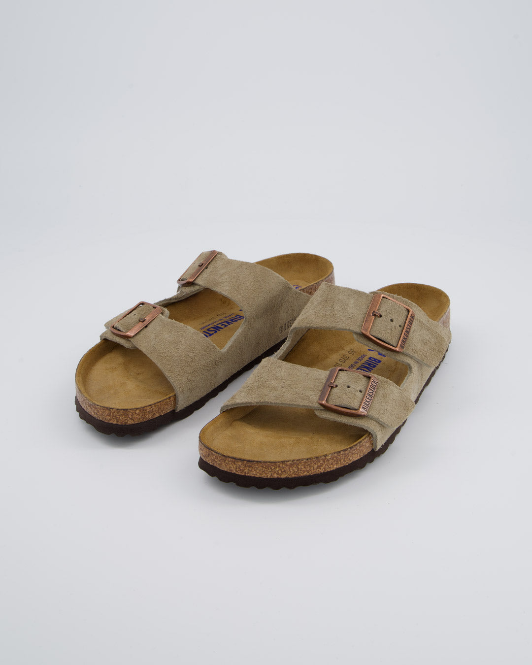 Birkenstock Arizona Suede Taupe Mujer