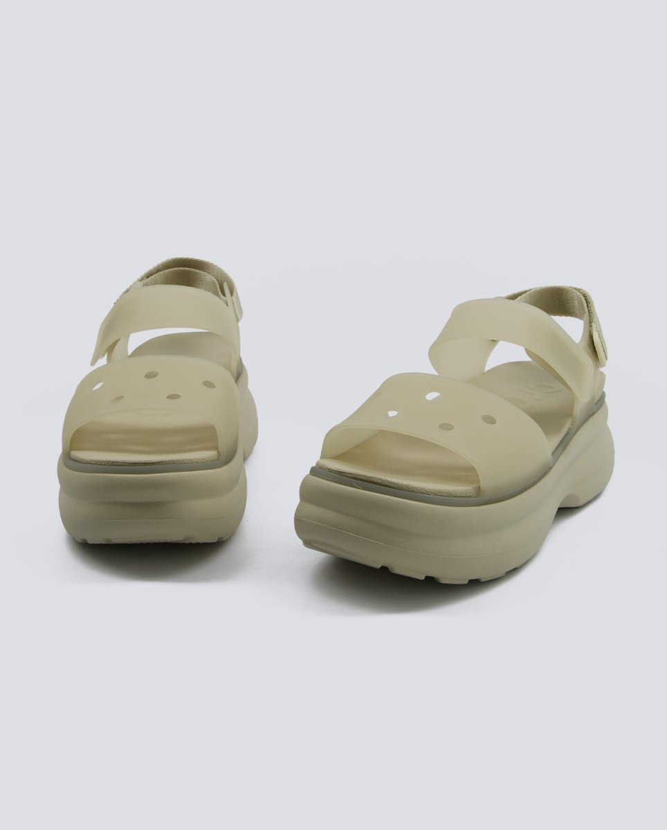 Crocs Soho Frosted Y Strap Beige Mujer