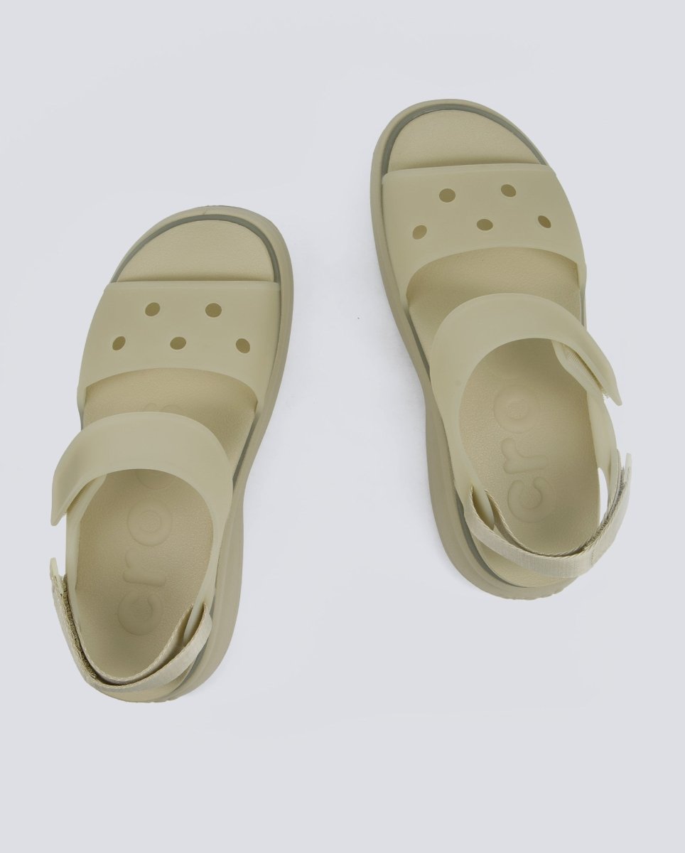Crocs Soho Frosted Y Strap Beige Mujer