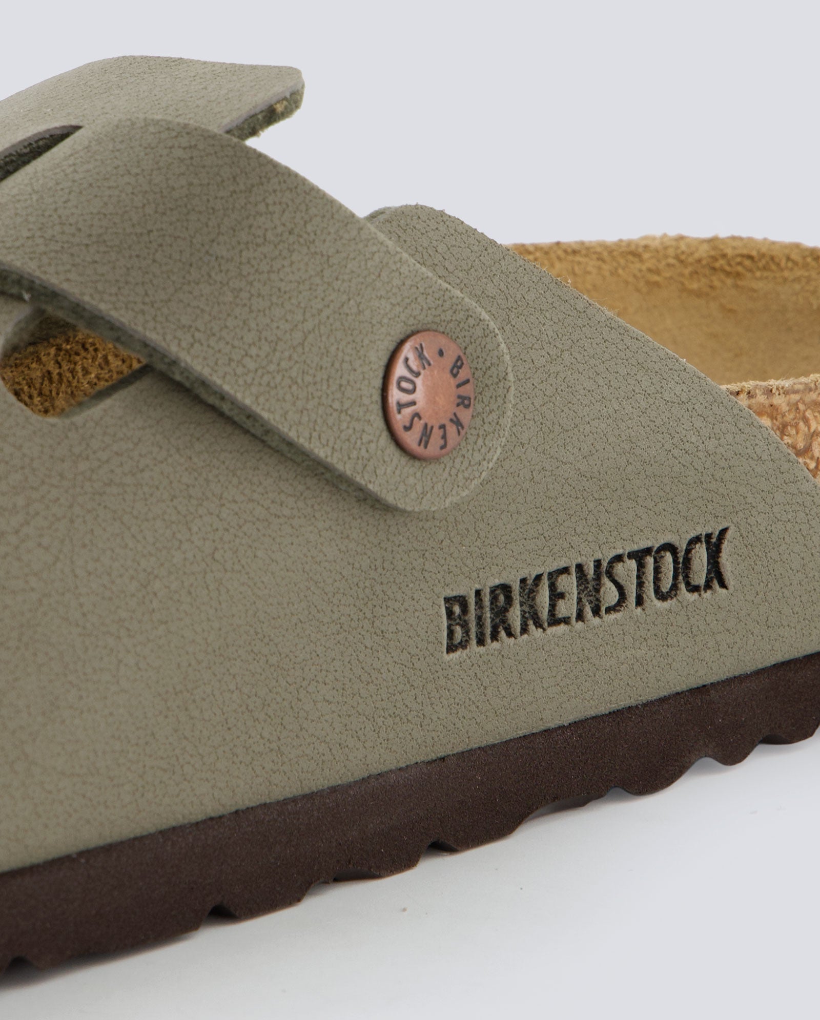 Birkenstock Boston BFBC Gris Mujer