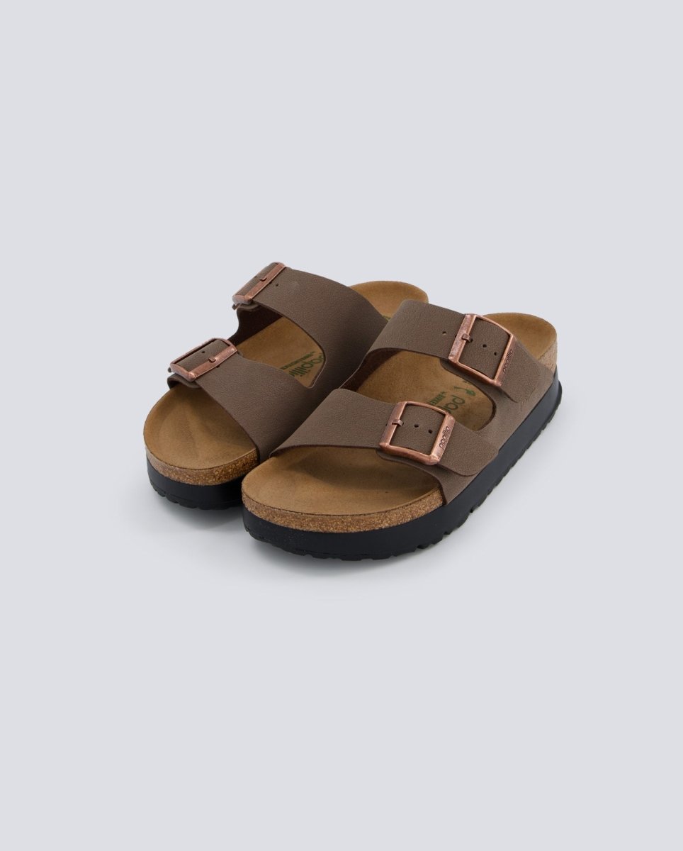 Birkenstock Arizona Plataforma Bf Marrón Mujer