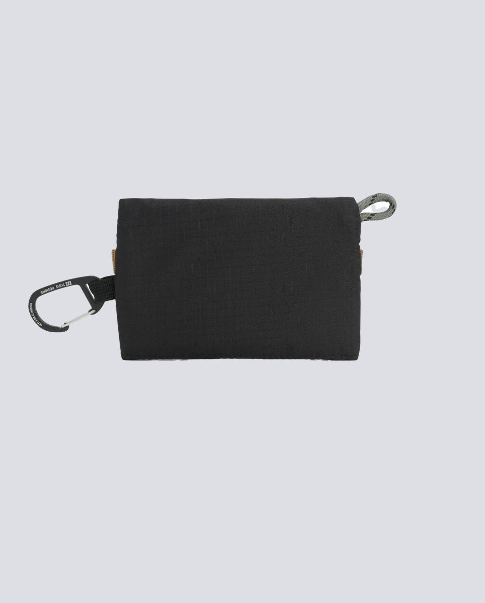 Monedero Topo Designs Micro Mountain Negro Y Marrón Unisex