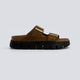 Birkenstock Arizona Chunky Suede Marrón Mujer