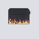 Tarjetero Pleasures Leather Negro Unisex