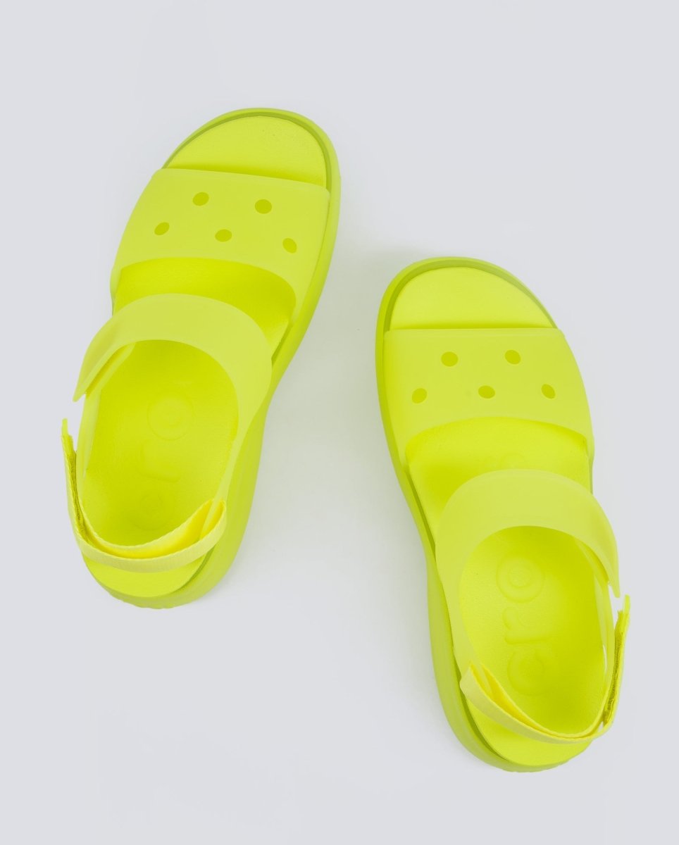 Crocs Soho Frosted Y Strap Amarillo Mujer