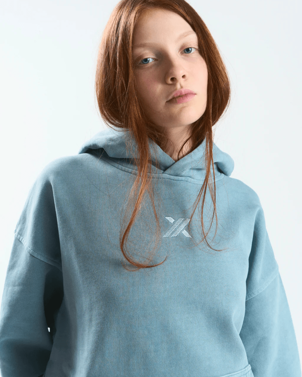Sudadera con Capucha Yuxus Belgrave Azul Unisex