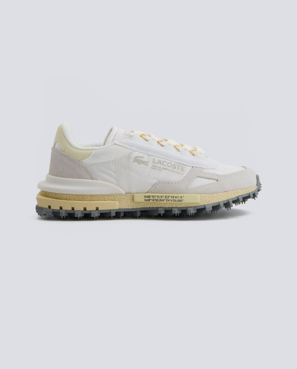 Lacoste Elite Active Blanco Amarillo Mujer