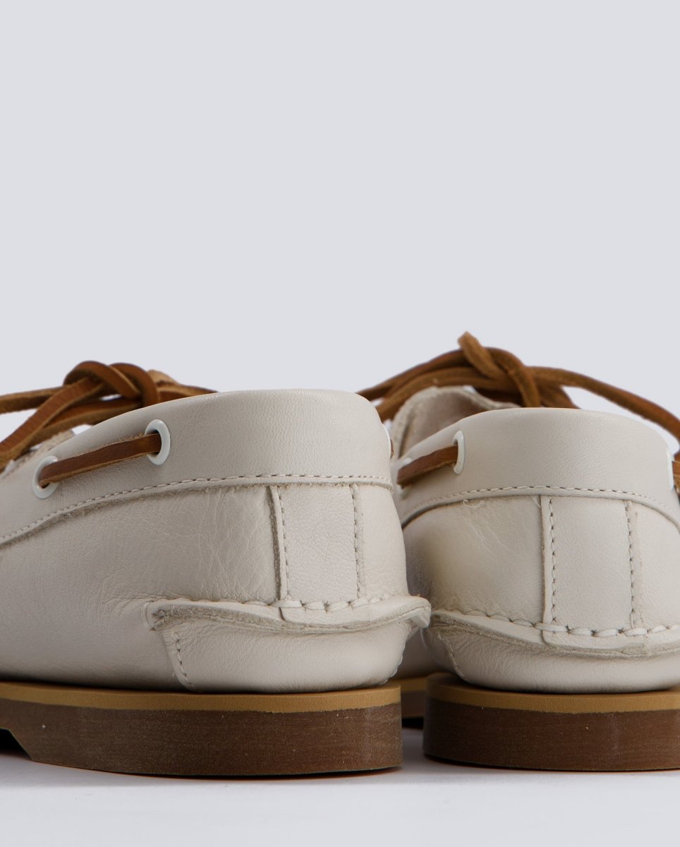 Timberland Classic Boat Boat Shoe Blanco Mujer