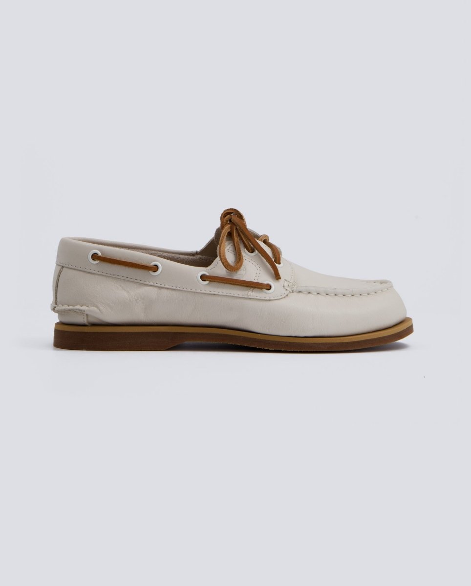 Timberland Classic Boat Boat Shoe Blanco Mujer