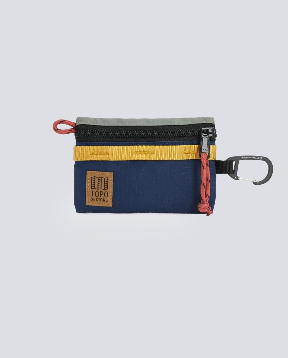Monedero Topo Designs Micro Mountain Azul Unisex