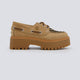 Timberland Boat Nubuck Leopardo Marrón Mujer