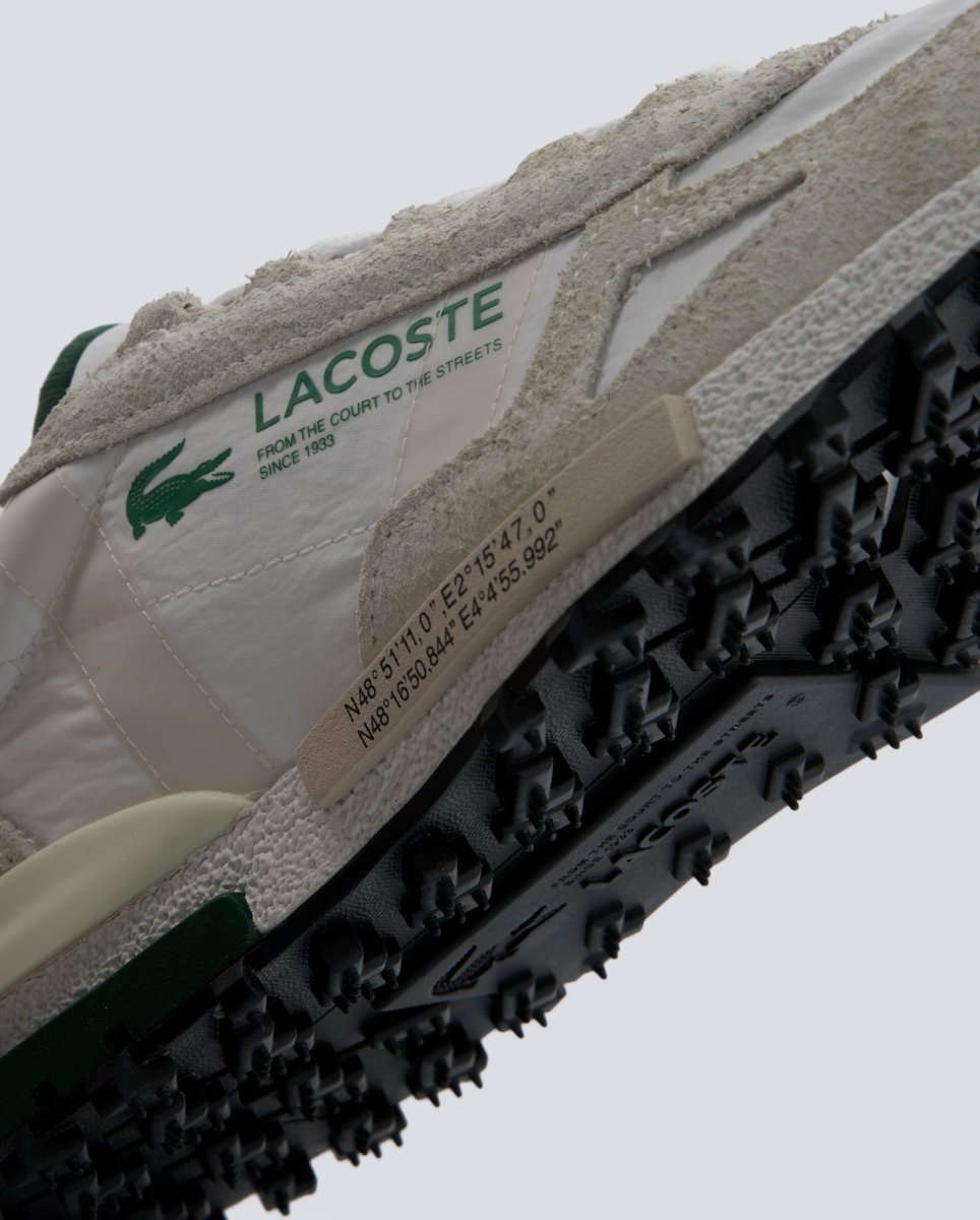 Lacoste Elite Active Blanco y Verde Hombre