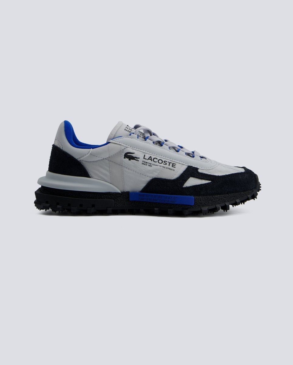Lacoste Elite Active Gris y Azul Hombre