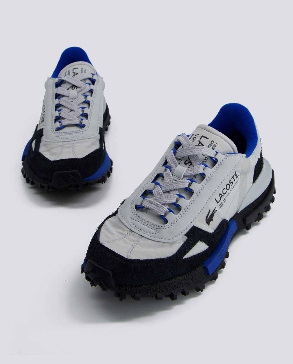 Lacoste Elite Active Gris y Azul Hombre