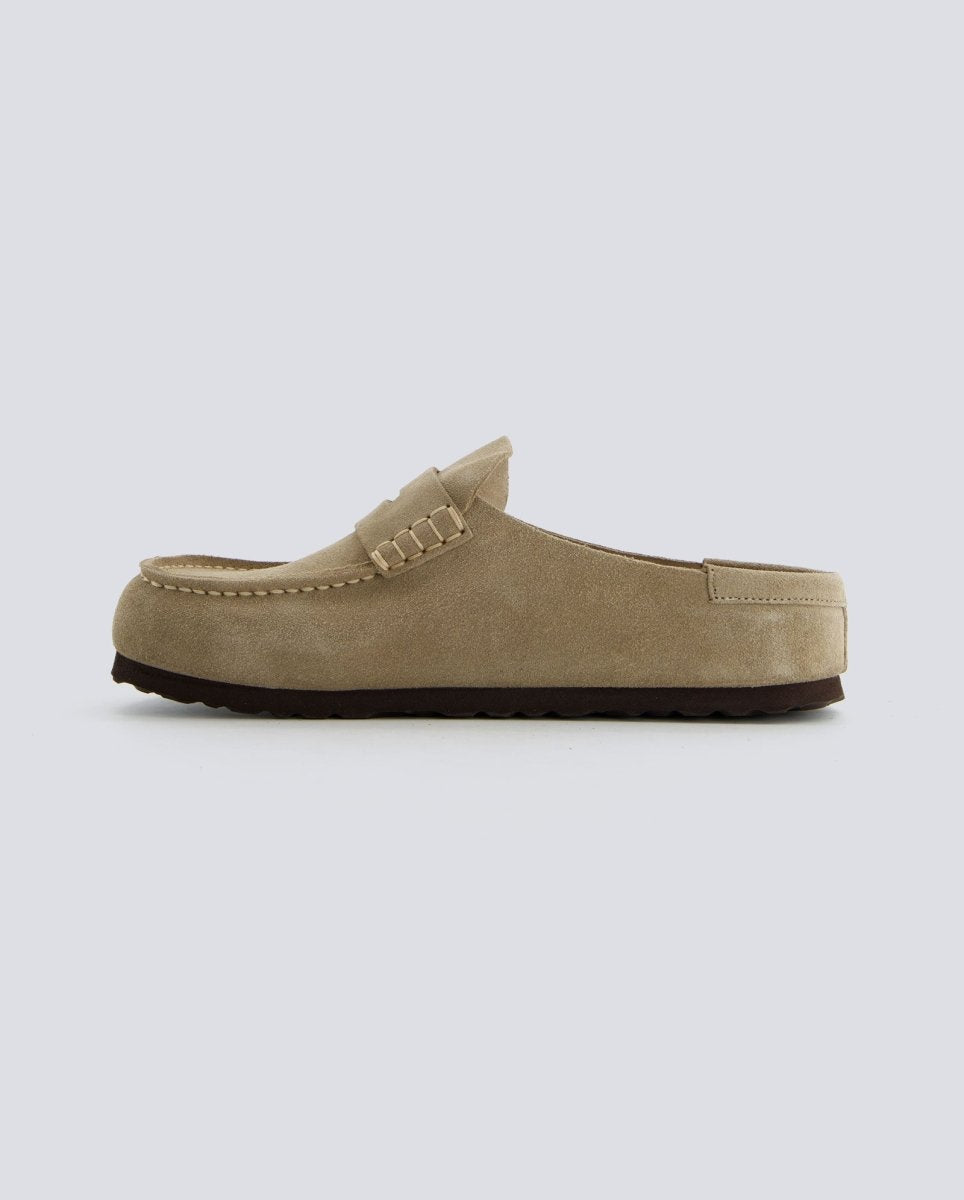 Birkenstock Naples Wrapped Beige Hombre