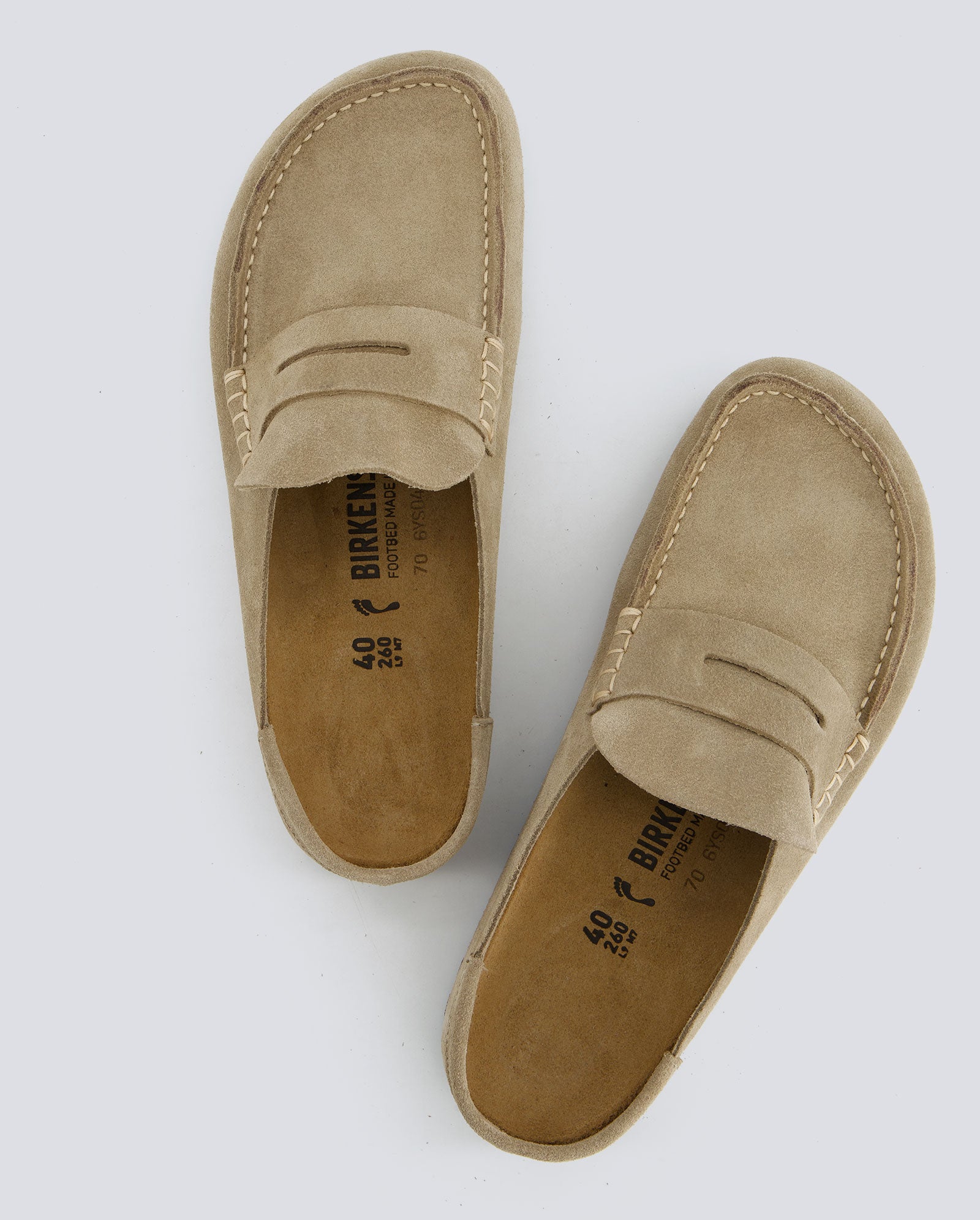 Birkenstock Naples Wrapped Beige Hombre