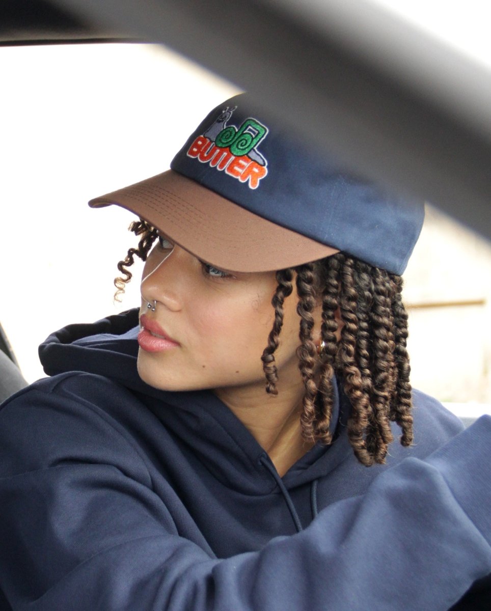 Gorra Butter Goods Snail 6 Azul Unisex