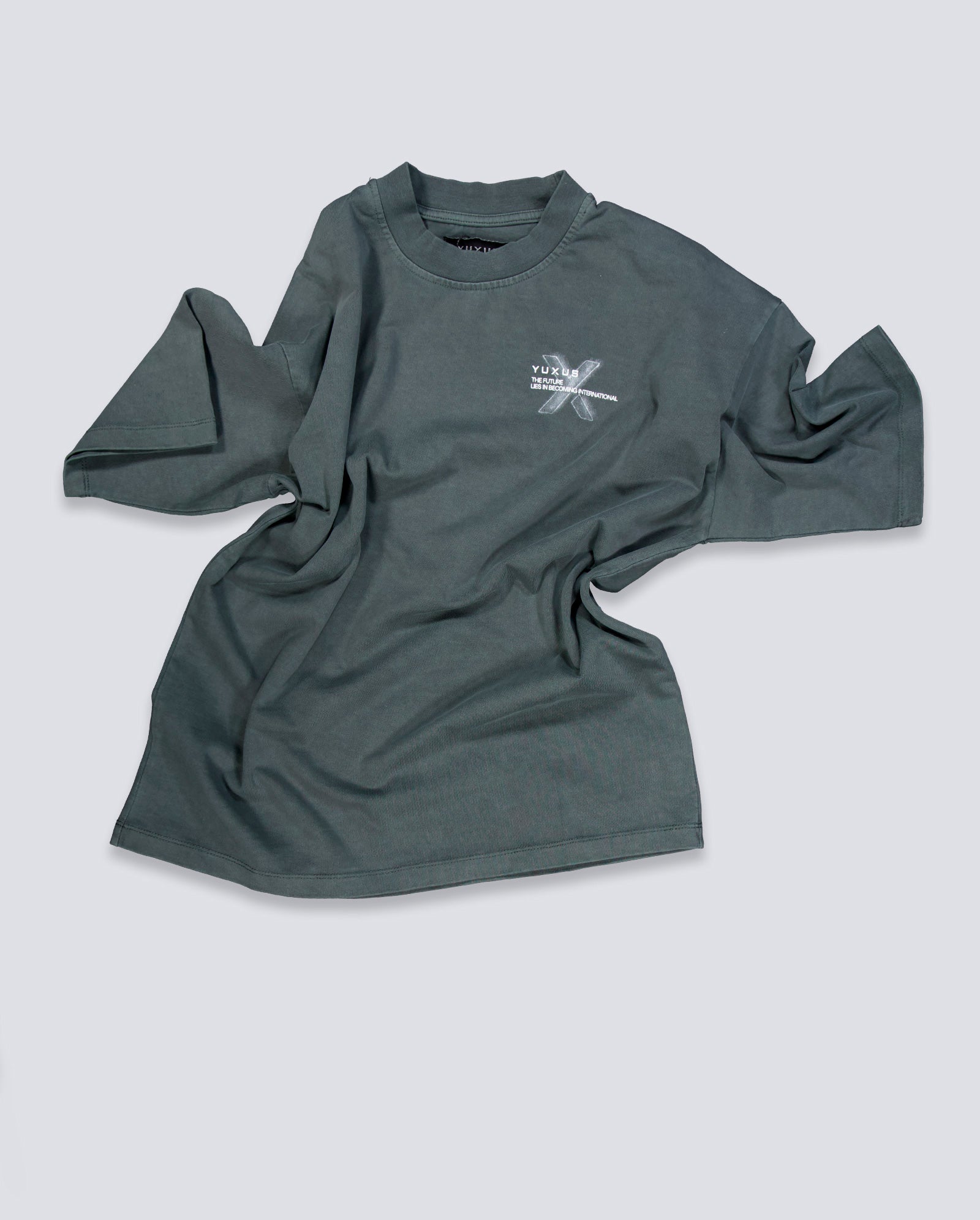 Camiseta Yuxus Bay Patterns Gris Unisex