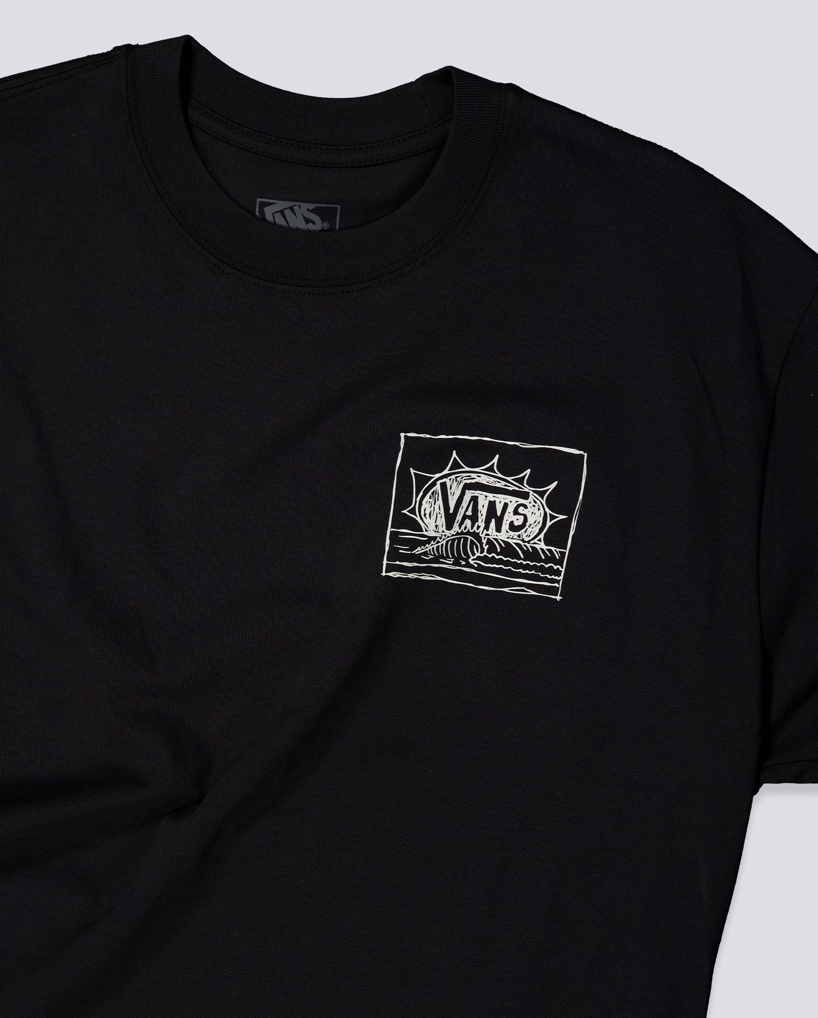 Camiseta Vans Bright Day Negro Unisex
