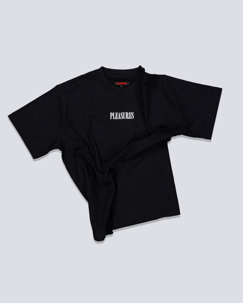Camiseta Pleasures Starry Heavyweight Shirt Negro Unisex