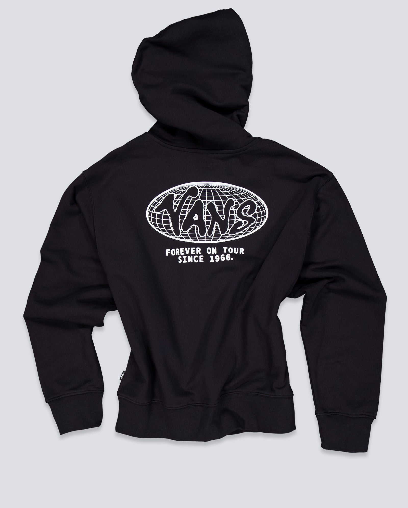 Sudadera con Capucha Vans World Tour Loose Negro Unisex
