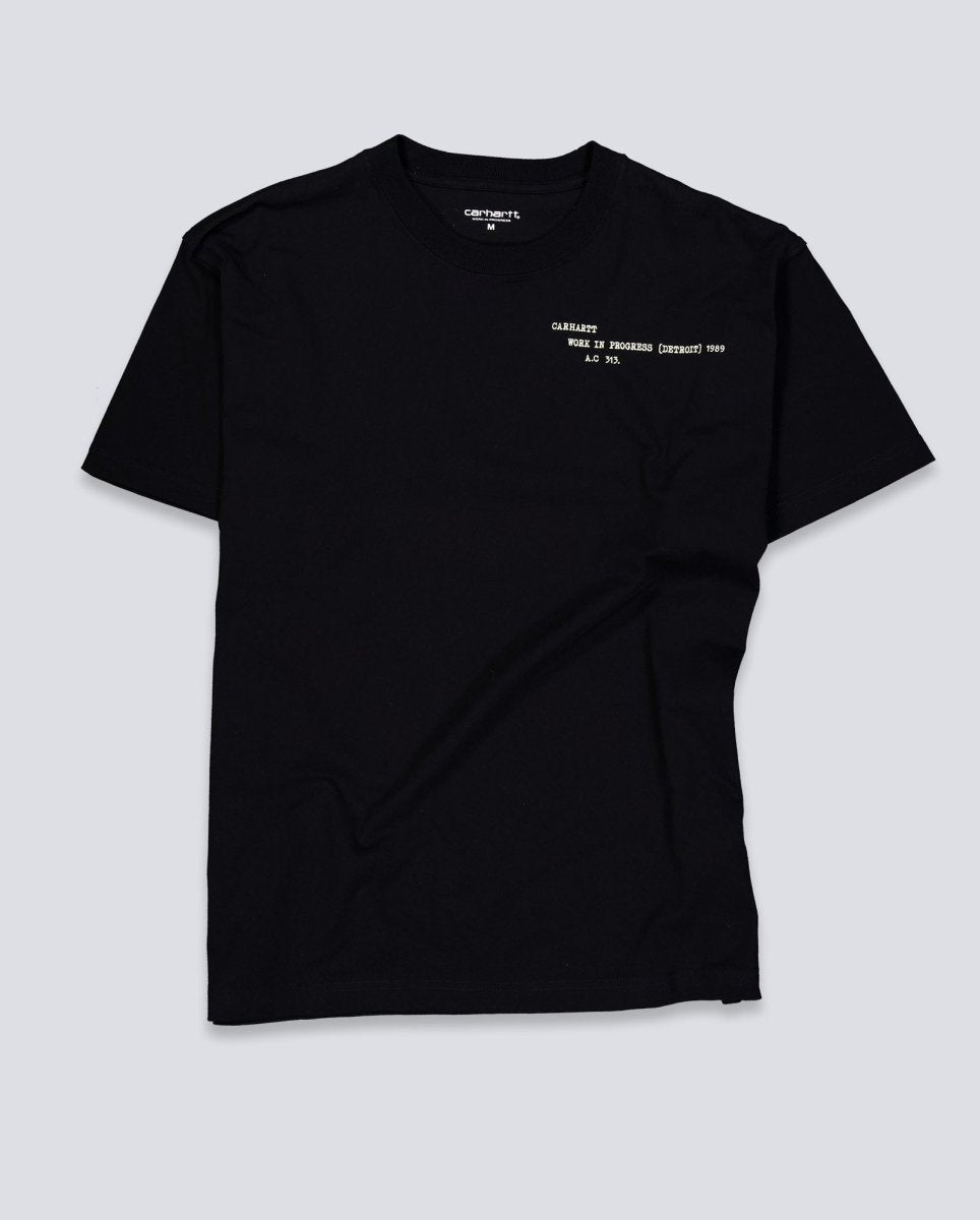 Camiseta Carhartt WIP Punched Negra Unisex