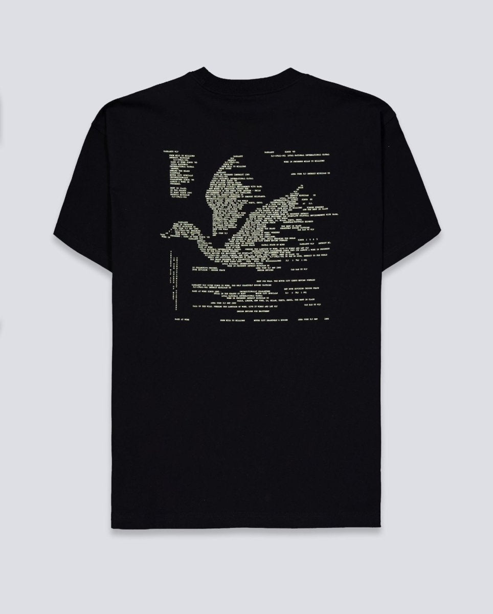 Camiseta Carhartt WIP Punched Negra Unisex