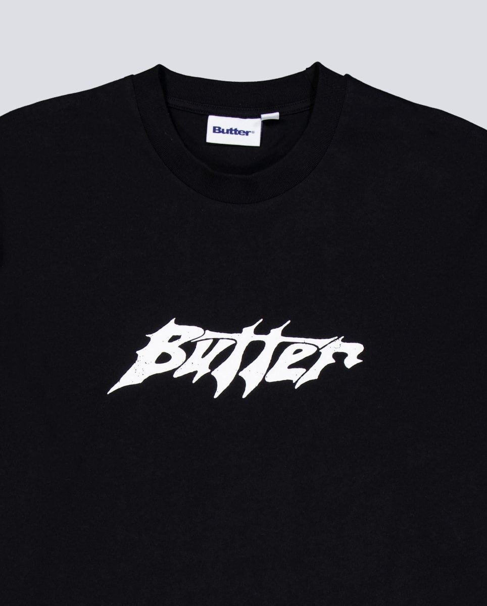 Camiseta Butter Goods Amplify Negra Unisex