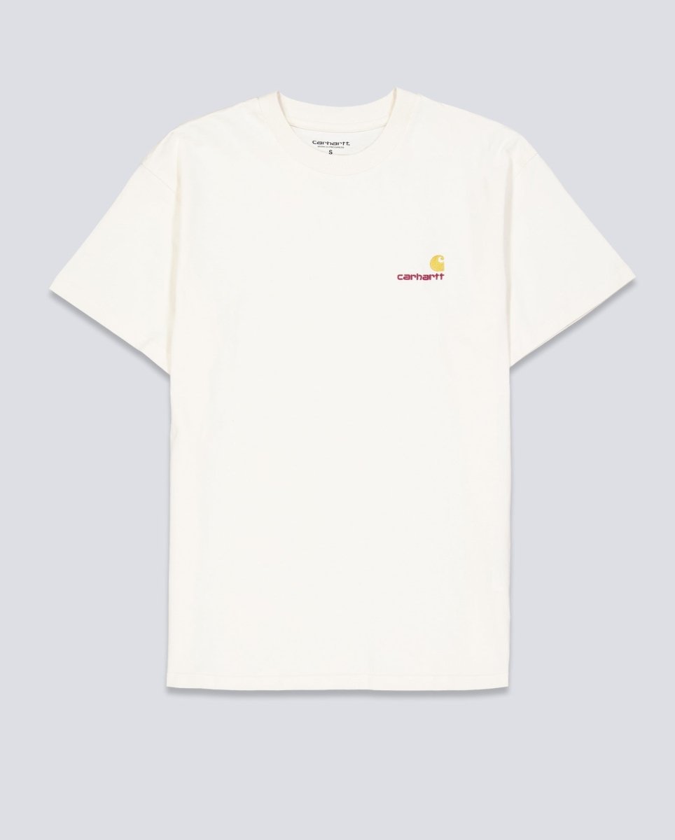 Camiseta Carhartt WIP American Scripts Beige Unisex
