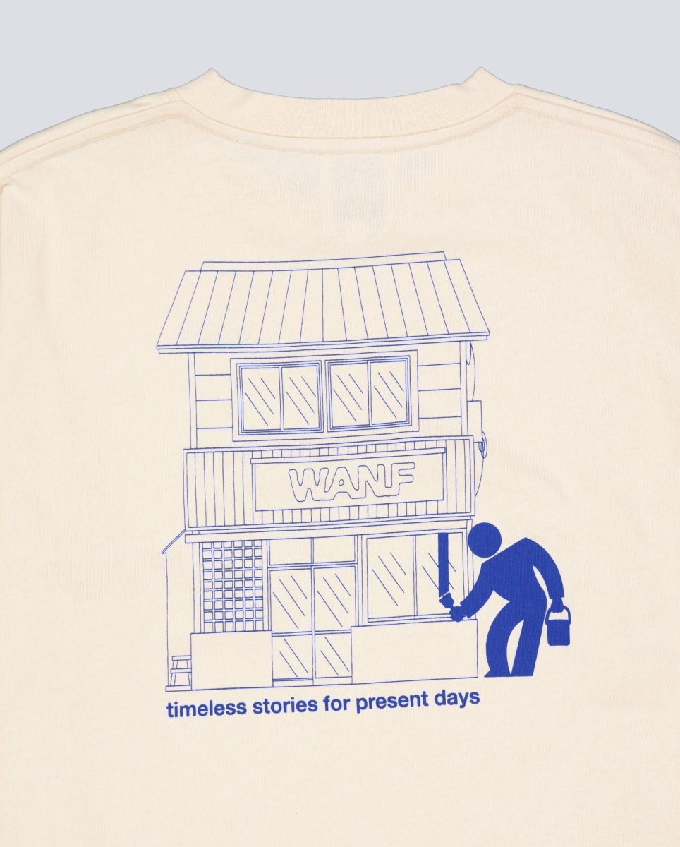 Camiseta We Are Not Friends Painter Beige Unisex