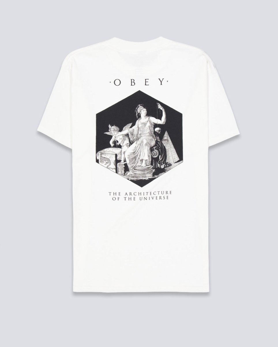Camiseta Obey Architecture Of The Uni Blanco Hombre