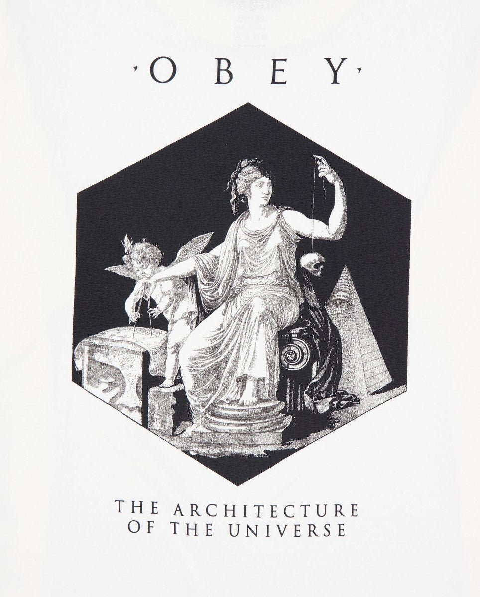 Camiseta Obey Architecture Of The Uni Blanco Hombre
